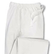  Comfortable White Denim Drawstring Pants 