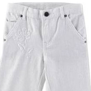  Child's Cute White Denim Pants 